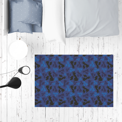 UK Midnight Sublimation Mat / Carpet / Rug / Play Mat / Pet Feeding Mat - Custom Camo Clothing - [new_brand] - [camo] - [camoflage] - [apparel] - [location] - [new_brand] - [custom] - [clothing]