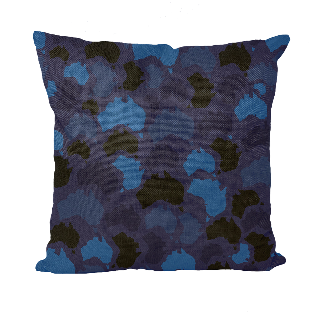 Australia Midnight Throw Pillows - Custom Camo Clothing - [new_brand] - [camo] - [camoflage] - [apparel] - [location] - [new_brand] - [custom] - [clothing]