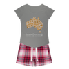 Australia Desert Girls Sleepy Tee and Flannel Short - Custom Camo Clothing - [new_brand] - [camo] - [camoflage] - [apparel] - [location] - [new_brand] - [custom] - [clothing]