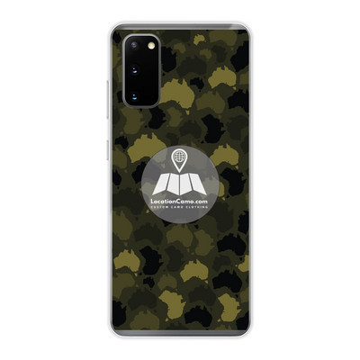 Australia Forest Back Printed Transparent Soft Phone Case - Custom Camo Clothing - [new_brand] - [camo] - [camoflage] - [apparel] - [location] - [new_brand] - [custom] - [clothing]