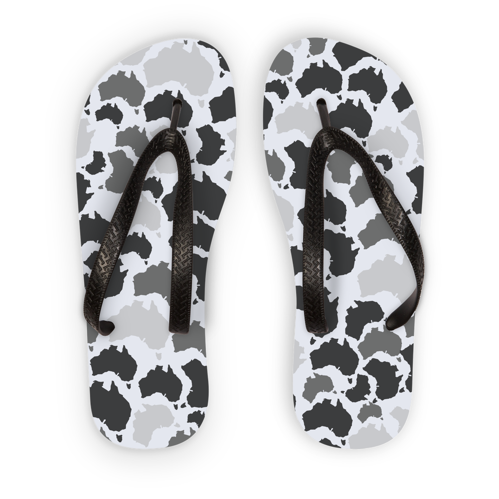 Arctic Adult Flip Flops | Custom Flip Flops | Custom Camo Clothing