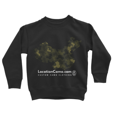 China Forest Classic Kids Sweatshirt - LocationCamo.com