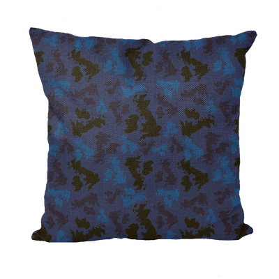 UK Midnight Throw Pillow with Insert - Custom Camo Clothing - [new_brand] - [camo] - [camoflage] - [apparel] - [location] - [new_brand] - [custom] - [clothing]