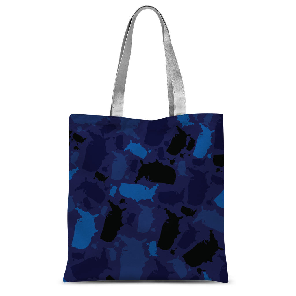 USA Midnight Classic Sublimation Tote Bag - LocationCamo.com