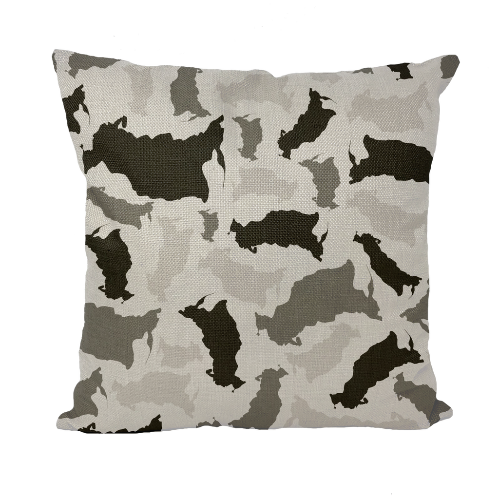 Russia Arctic Throw Pillow with Insert - LocationCamo.com