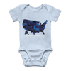 USA Midnight Classic Baby Onesie Bodysuit - LocationCamo.com