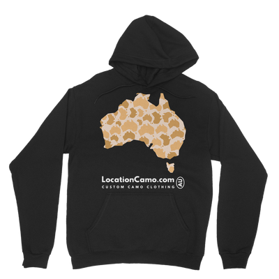 Australia Desert Classic Adult Hoodie - Custom Camo Clothing - [new_brand] - [camo] - [camoflage] - [apparel] - [location] - [new_brand] - [custom] - [clothing]