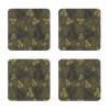 UK Forest Sublimation Coasters Pack of Four - Custom Camo Clothing - [new_brand] - [camo] - [camoflage] - [apparel] - [location] - [new_brand] - [custom] - [clothing]