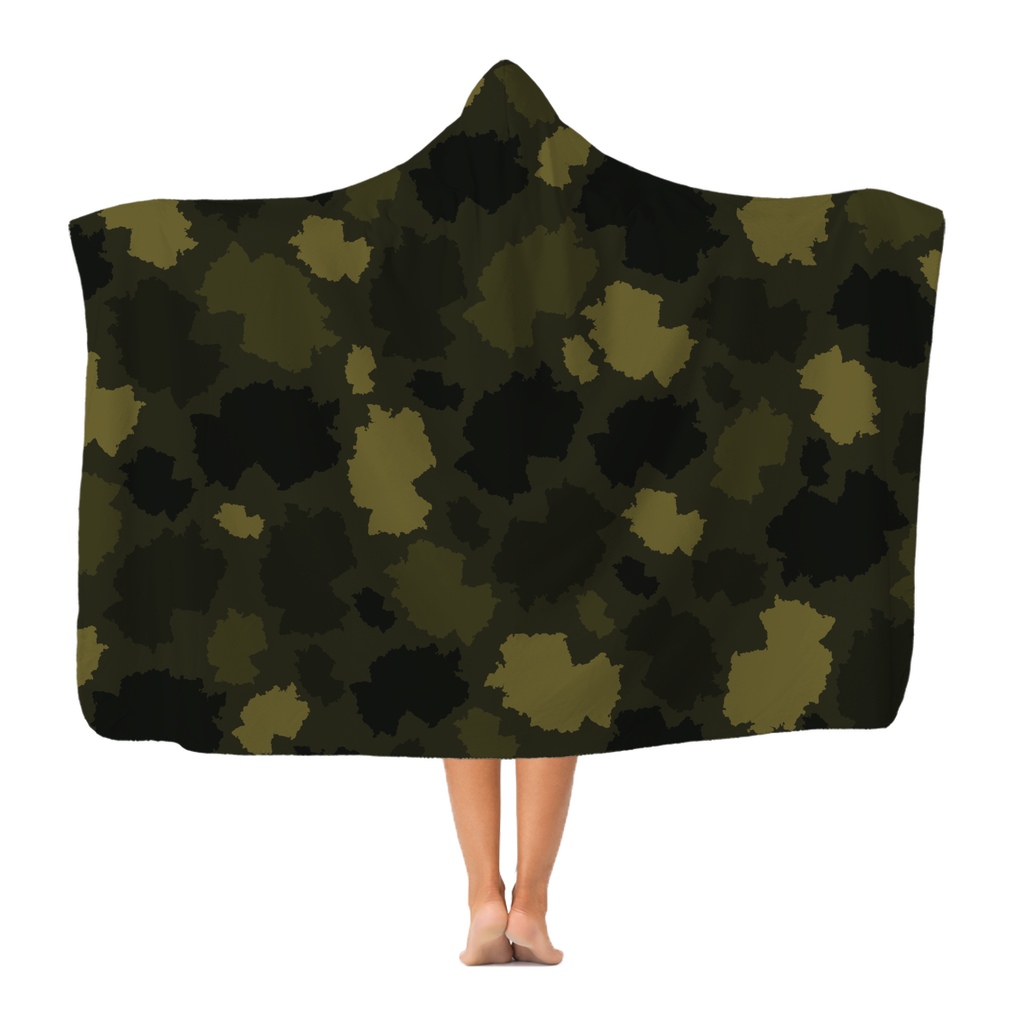 Germany Forest Premium Adult Hooded Blanket - LocationCamo.com