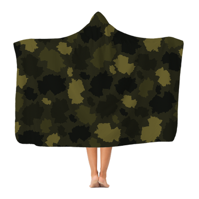 Germany Forest Premium Adult Hooded Blanket - LocationCamo.com