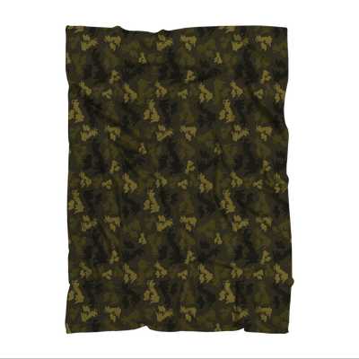 UK Forest Premium Sublimation Adult Blanket - Custom Camo Clothing - [new_brand] - [camo] - [camoflage] - [apparel] - [location] - [new_brand] - [custom] - [clothing]