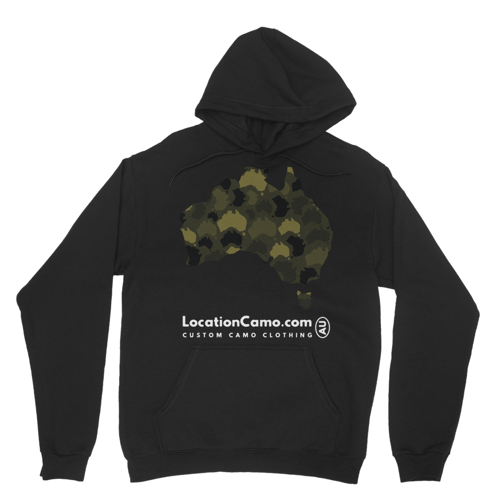 Australia Forest Classic Adult Hoodie - Custom Camo Clothing - [new_brand] - [camo] - [camoflage] - [apparel] - [location] - [new_brand] - [custom] - [clothing]