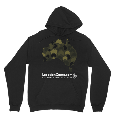 Australia Forest Classic Adult Hoodie - Custom Camo Clothing - [new_brand] - [camo] - [camoflage] - [apparel] - [location] - [new_brand] - [custom] - [clothing]