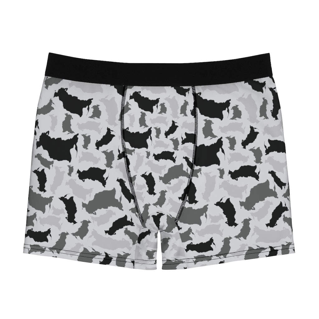 Russia Arctic Men's Boxer Briefs - LocationCamo.com