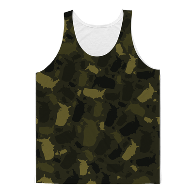 USA Forest Classic Sublimation Adult Tank Top - LocationCamo.com