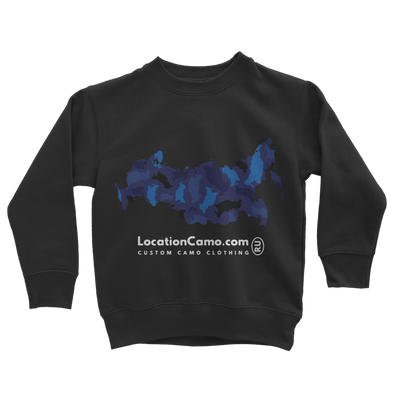 Russia Midnight Classic Kids Sweatshirt - LocationCamo.com