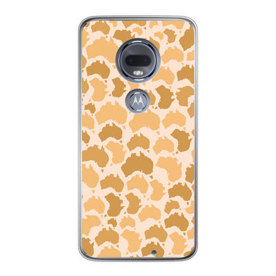 Australia Desert Back Printed Transparent Soft Phone Case - Custom Camo Clothing - [new_brand] - [camo] - [camoflage] - [apparel] - [location] - [new_brand] - [custom] - [clothing]