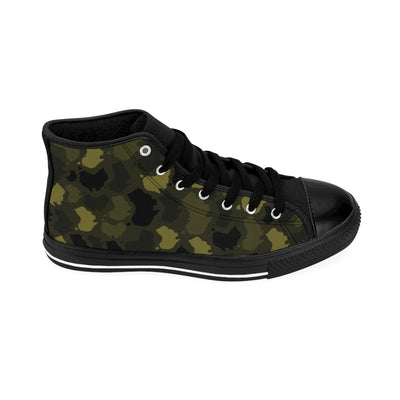 Australia Forest Unisex High-top Sneakers - Custom Camo Clothing - [new_brand] - [camo] - [camoflage] - [apparel] - [location] - [new_brand] - [custom] - [clothing]