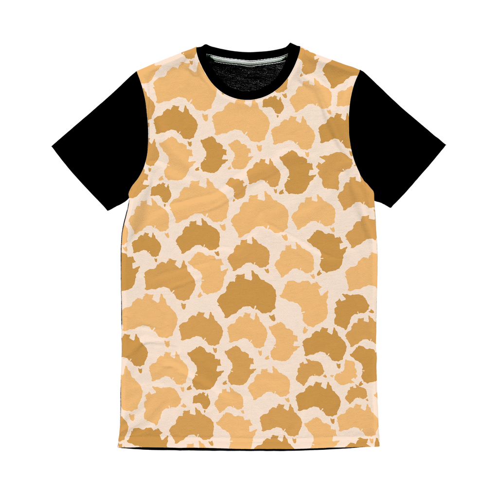 Australia Desert Classic Sublimation Panel T-Shirt - Custom Camo Clothing - [new_brand] - [camo] - [camoflage] - [apparel] - [location] - [new_brand] - [custom] - [clothing]