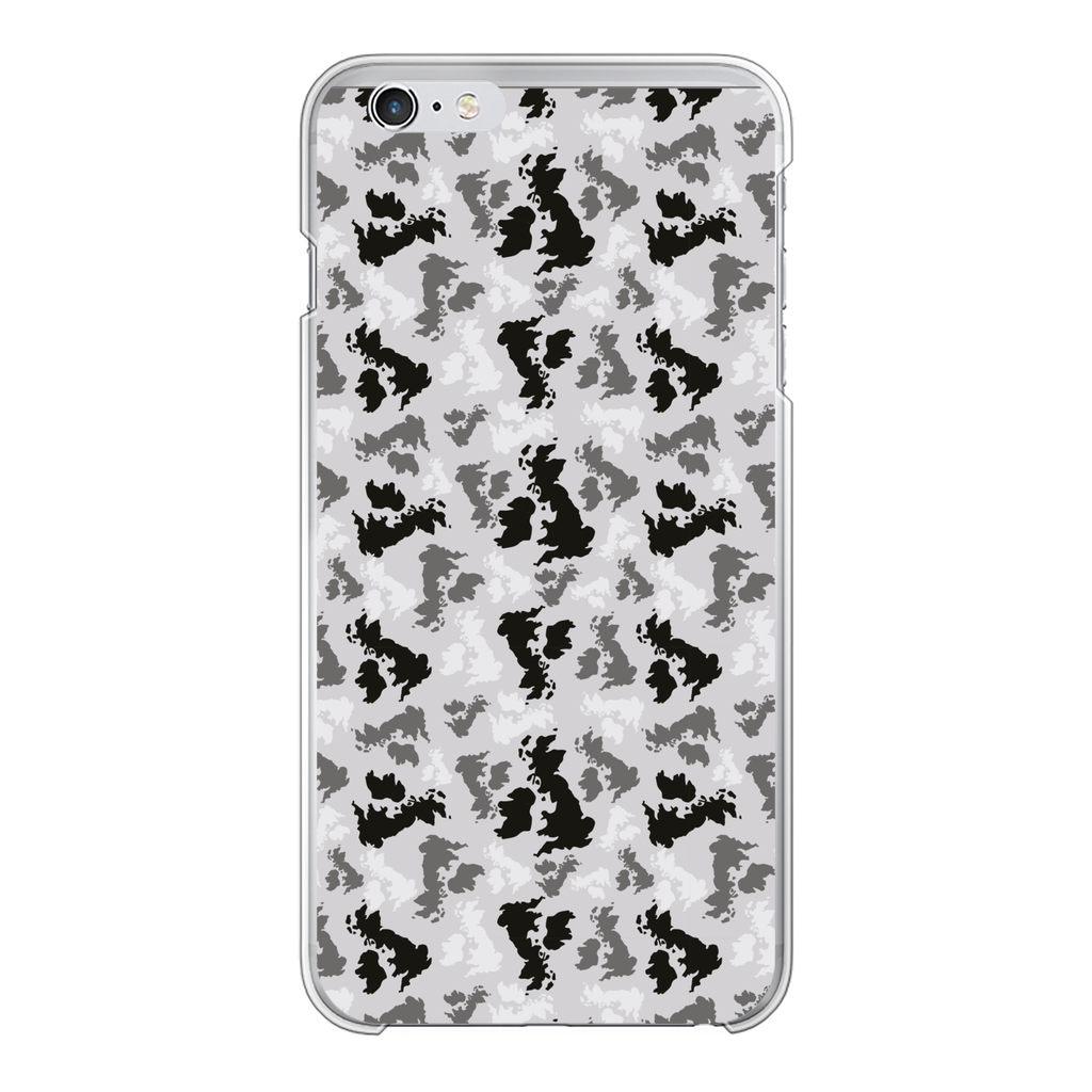 UK Arctic Back Printed Transparent Hard Phone Case - Custom Camo Clothing - [new_brand] - [camo] - [camoflage] - [apparel] - [location] - [new_brand] - [custom] - [clothing]