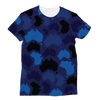 Australia Midnight Classic Sublimation Women's T-Shirt - Custom Camo Clothing - [new_brand] - [camo] - [camoflage] - [apparel] - [location] - [new_brand] - [custom] - [clothing]