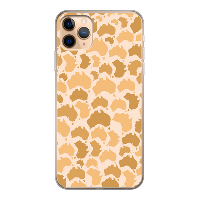 Australia Desert Back Printed Transparent Soft Phone Case - Custom Camo Clothing - [new_brand] - [camo] - [camoflage] - [apparel] - [location] - [new_brand] - [custom] - [clothing]