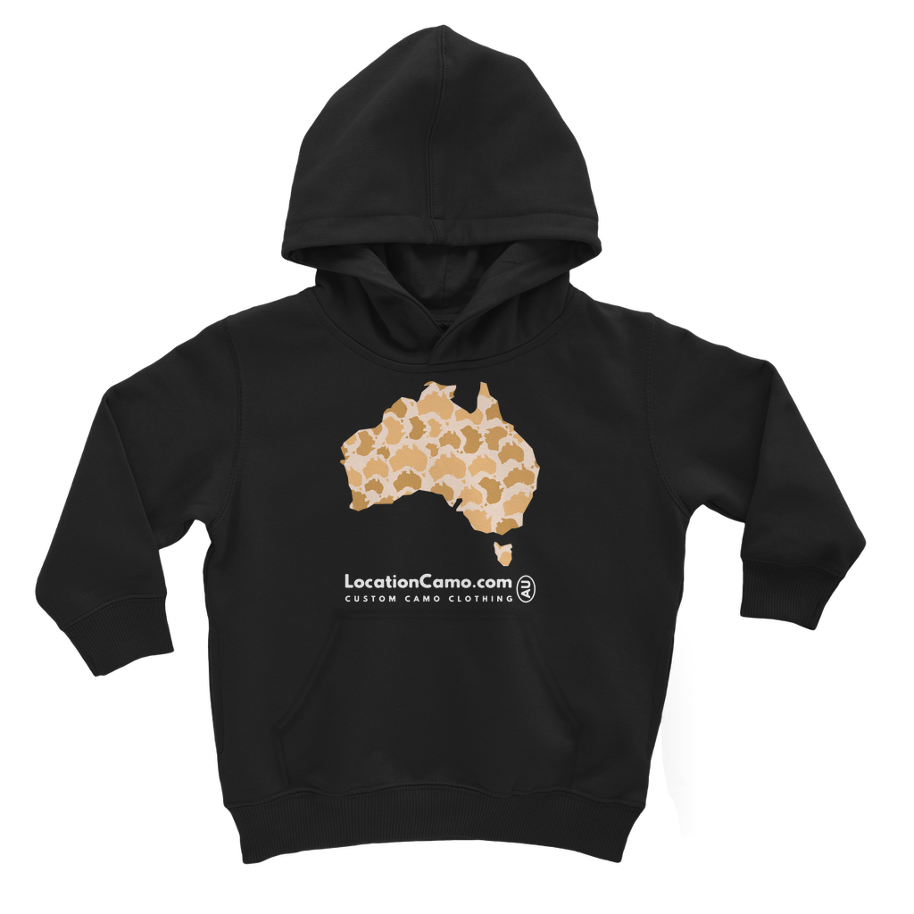 Australia Desert Classic Kids Hoodie - Custom Camo Clothing - [new_brand] - [camo] - [camoflage] - [apparel] - [location] - [new_brand] - [custom] - [clothing]