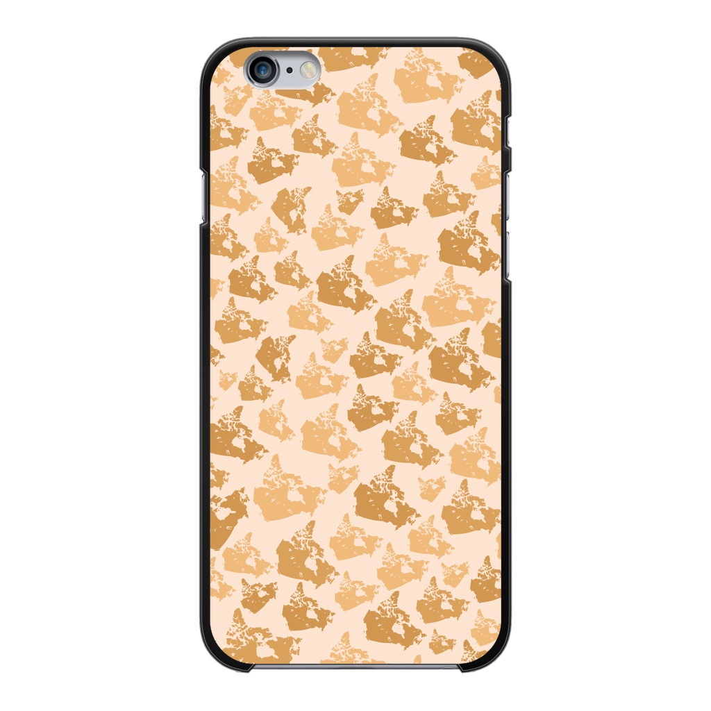 Canada Desert Back Printed Black Hard Phone Case - Custom Camo Clothing - [new_brand] - [camo] - [camoflage] - [apparel] - [location] - [new_brand] - [custom] - [clothing]