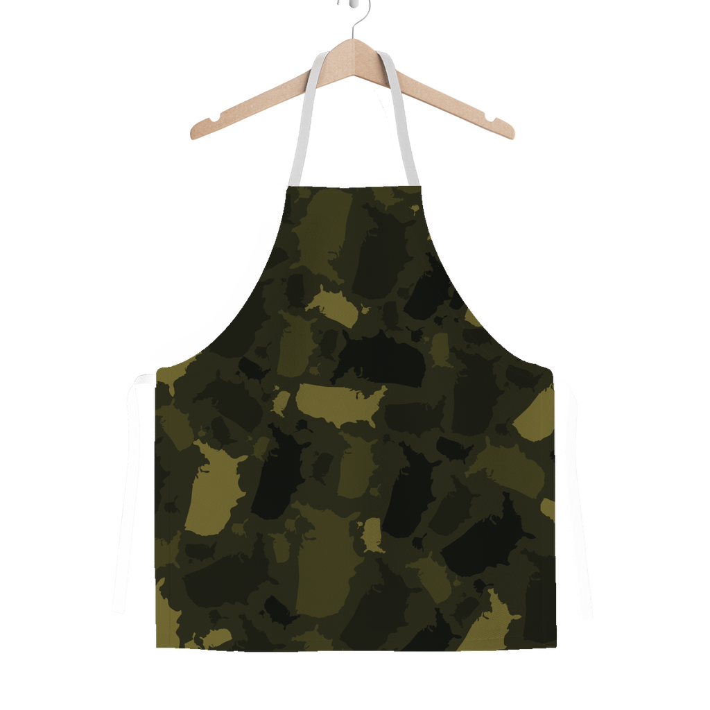 USA Forest Classic Sublimation Adult Apron - LocationCamo.com