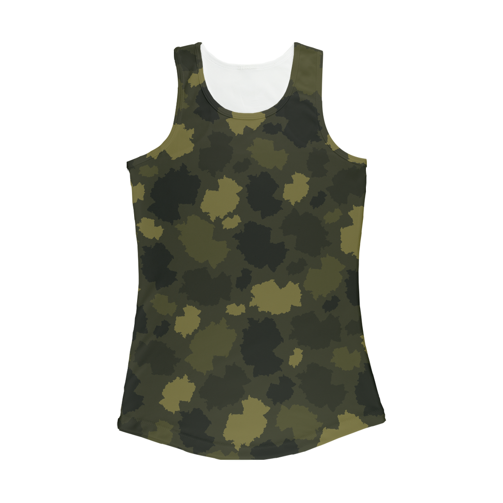 Germany Forest Women Performance Tank Top - LocationCamo.com