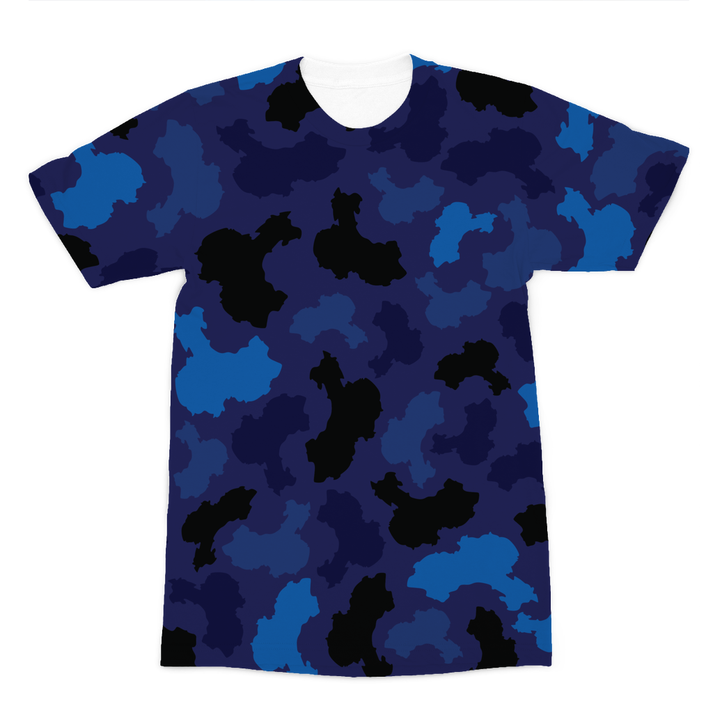 China Midnight Premium Sublimation Adult T-Shirt - LocationCamo.com - [new_brand] - [camo] - [camoflage] - [apparel] - [location] - [new_brand] - [custom] - [clothing]