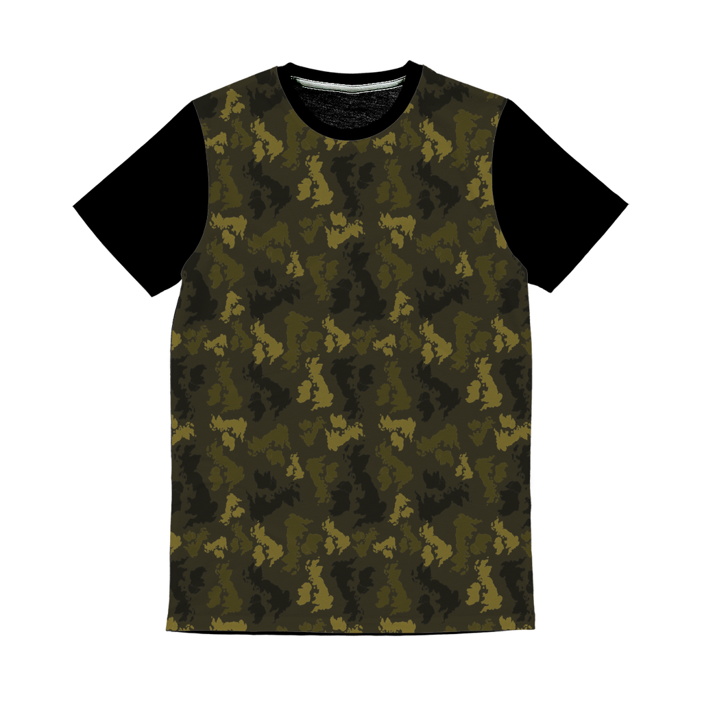 UK Forest Classic Sublimation Panel T-Shirt - Custom Camo Clothing - [new_brand] - [camo] - [camoflage] - [apparel] - [location] - [new_brand] - [custom] - [clothing]