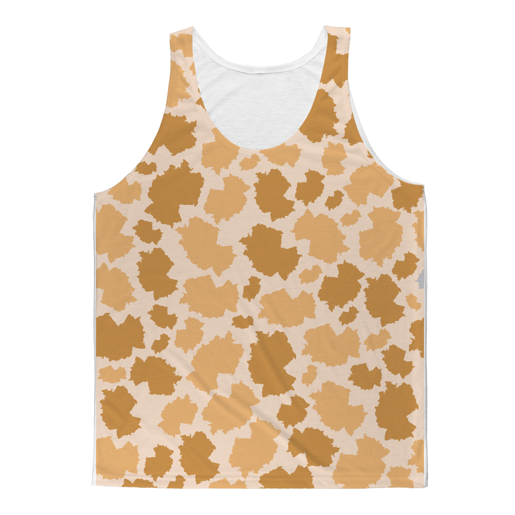 Germany Desert Classic Sublimation Adult Tank Top - LocationCamo.com