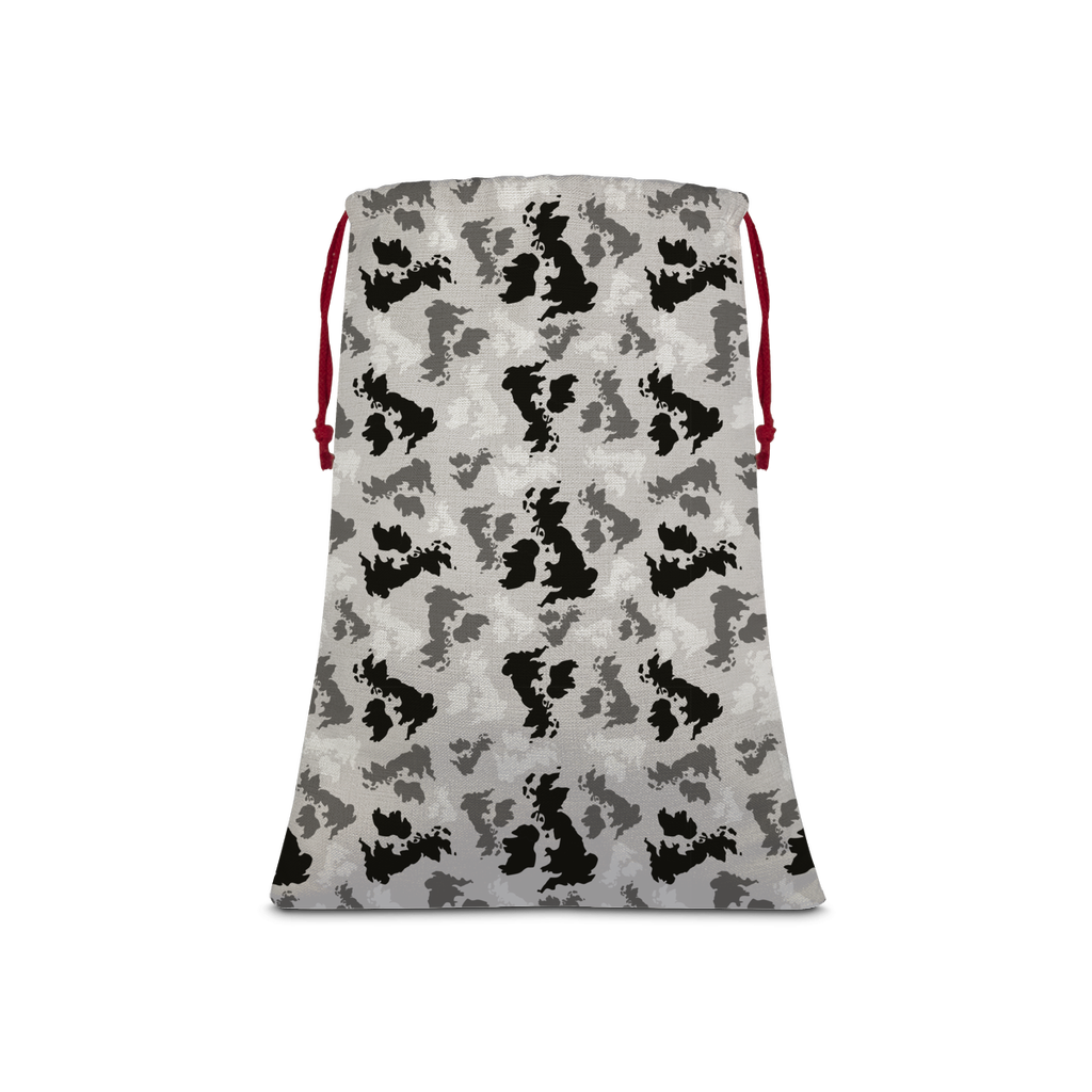 UK Arctic Sublimation Linen Drawstring Sack - Custom Camo Clothing - [new_brand] - [camo] - [camoflage] - [apparel] - [location] - [new_brand] - [custom] - [clothing]