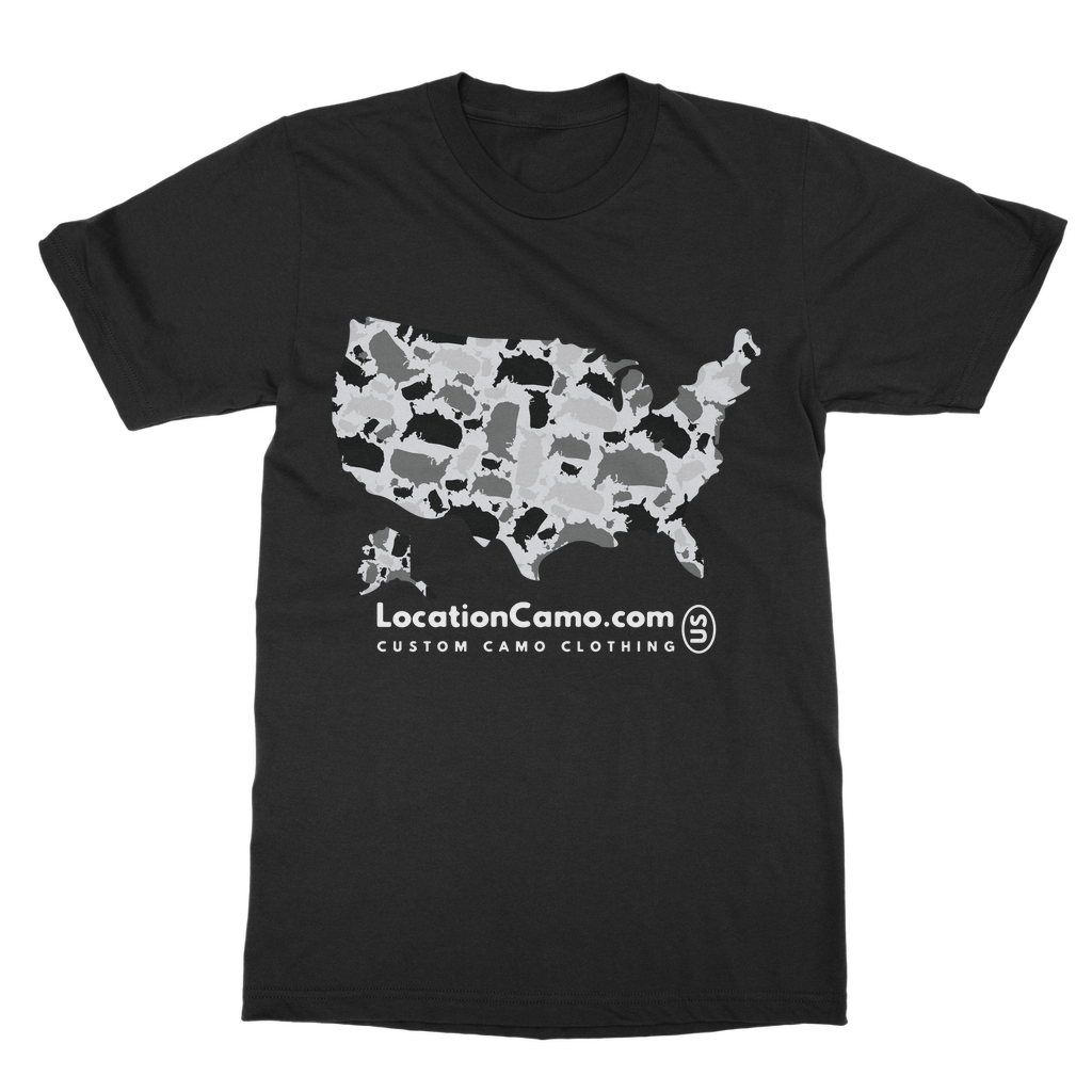 USA Arctic Classic Heavy Cotton Adult T-Shirt - LocationCamo.com