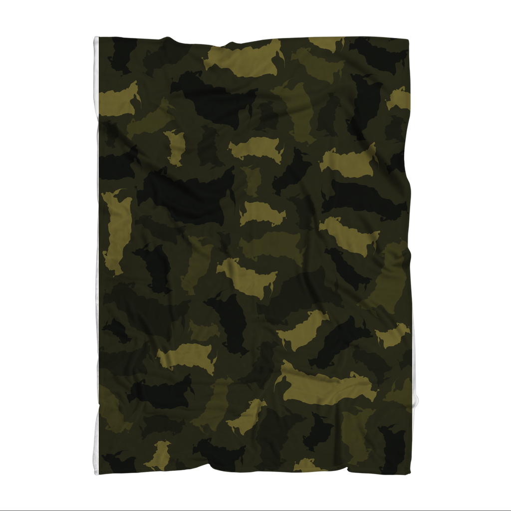 Russia Forest Sublimation Throw Blanket - LocationCamo.com