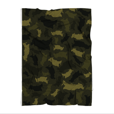 Russia Forest Sublimation Throw Blanket - LocationCamo.com