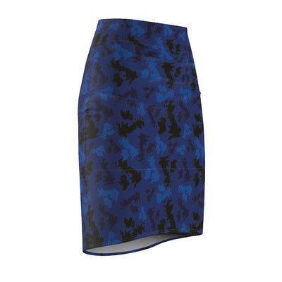 UK Midnight Women's Pencil Skirt - Custom Camo Clothing - [new_brand] - [camo] - [camoflage] - [apparel] - [location] - [new_brand] - [custom] - [clothing]