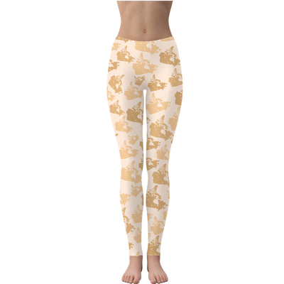 Canada Desert Leggings - Custom Camo Clothing - [new_brand] - [camo] - [camoflage] - [apparel] - [location] - [new_brand] - [custom] - [clothing]