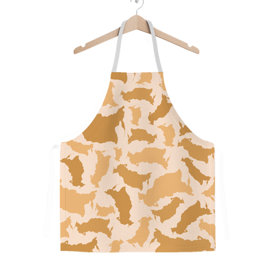 Russia Desert Classic Sublimation Adult Apron - LocationCamo.com