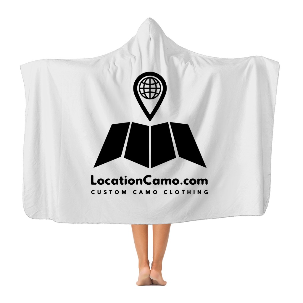 Brand Logo Premium Adult Hooded Blanket - LocationCamo.com