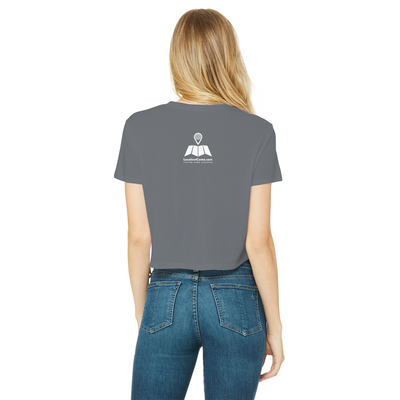 UK Forest Classic Women's Cropped Raw Edge T-Shirt - Custom Camo Clothing - [new_brand] - [camo] - [camoflage] - [apparel] - [location] - [new_brand] - [custom] - [clothing]