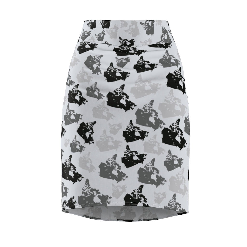 Canada Arctic Women's Pencil Skirt - Custom Camo Clothing - [new_brand] - [camo] - [camoflage] - [apparel] - [location] - [new_brand] - [custom] - [clothing]