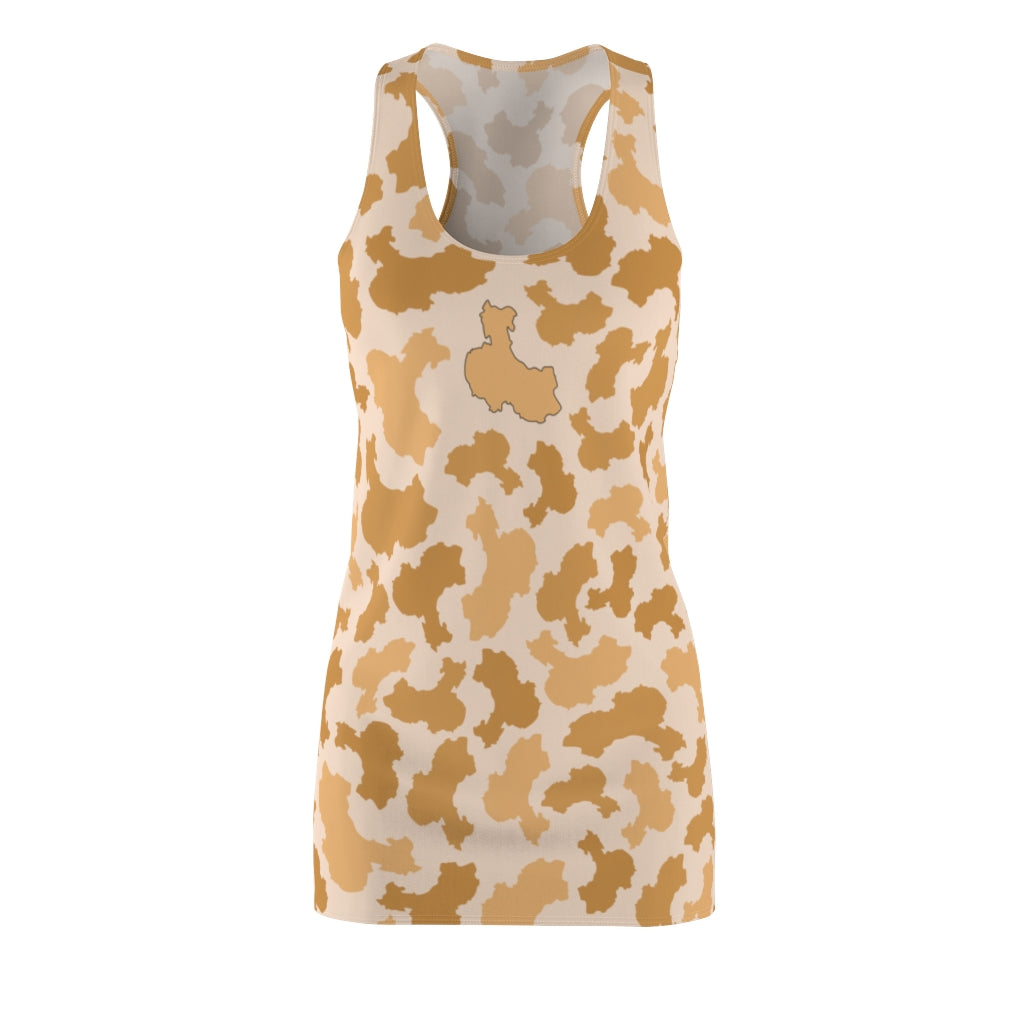 China Desert Women's Cut & Sew Racerback Dress - LocationCamo.com - [new_brand] - [camo] - [camoflage] - [apparel] - [location] - [new_brand] - [custom] - [clothing]