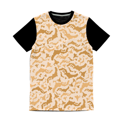 Japan Desert Classic Sublimation Panel T-Shirt - LocationCamo.com