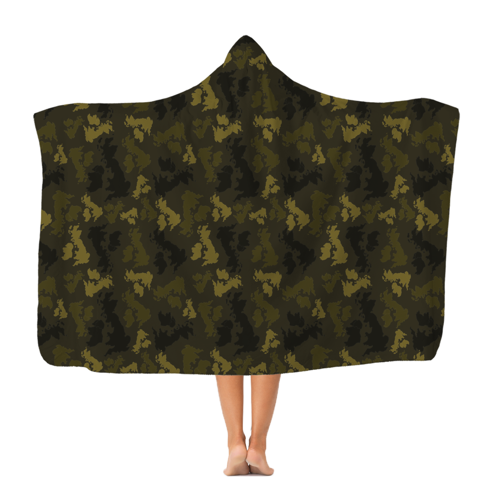 UK Forest Premium Adult Hooded Blanket - Custom Camo Clothing - [new_brand] - [camo] - [camoflage] - [apparel] - [location] - [new_brand] - [custom] - [clothing]