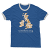 UK Desert Adult Ringer T-Shirt - Custom Camo Clothing - [new_brand] - [camo] - [camoflage] - [apparel] - [location] - [new_brand] - [custom] - [clothing]