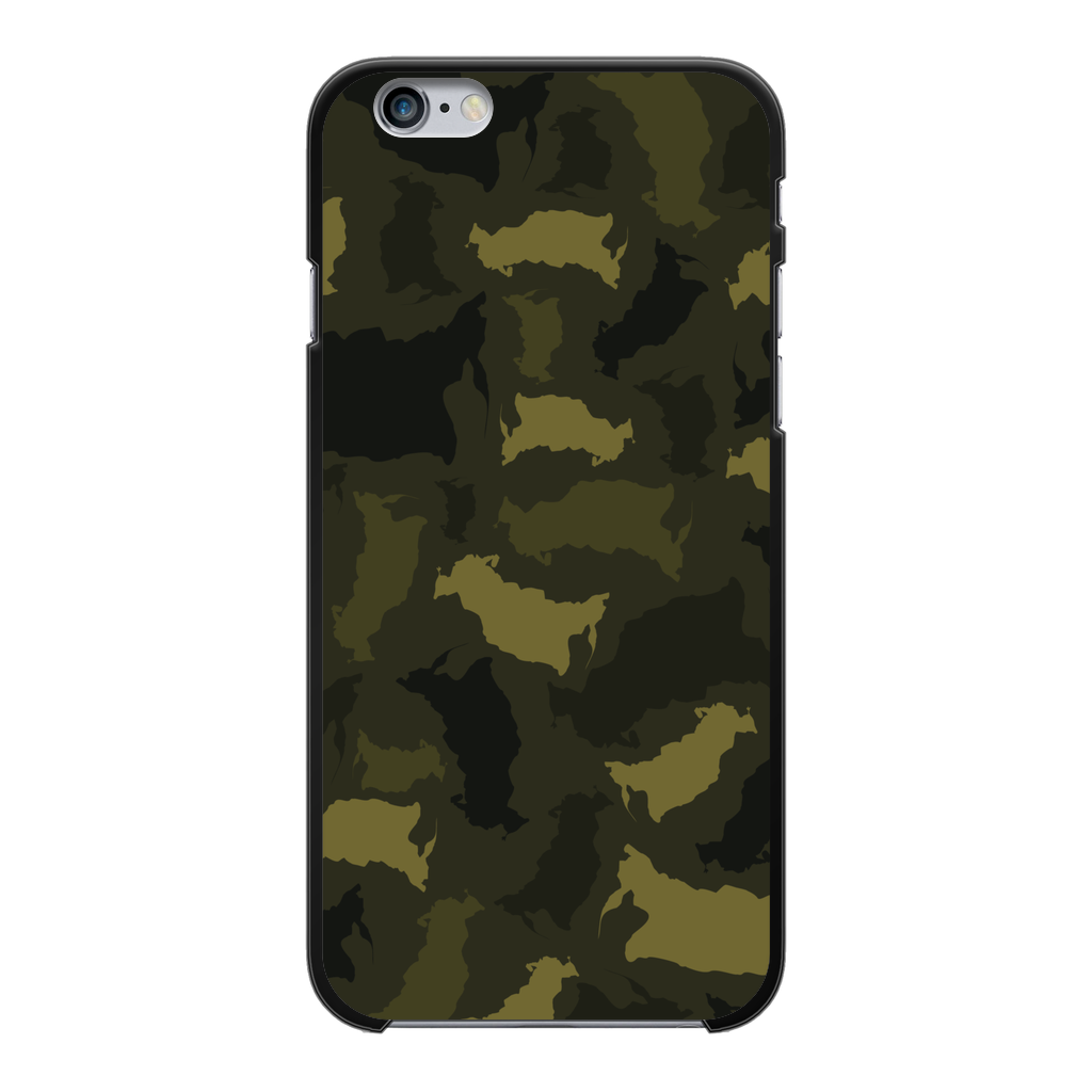 Russia Forest Back Printed Black Hard Phone Case - LocationCamo.com