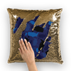 USA Midnight Sequin Cushion Cover - LocationCamo.com