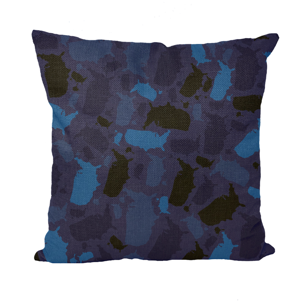 USA Midnight Throw Pillows - LocationCamo.com